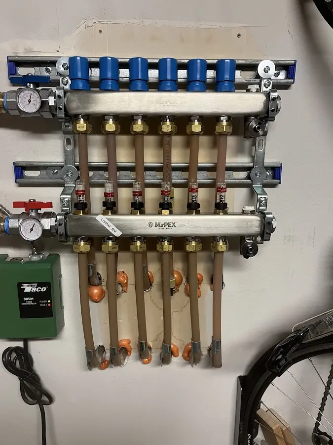 Plumber performing Leak Detection at a residential property in Concord